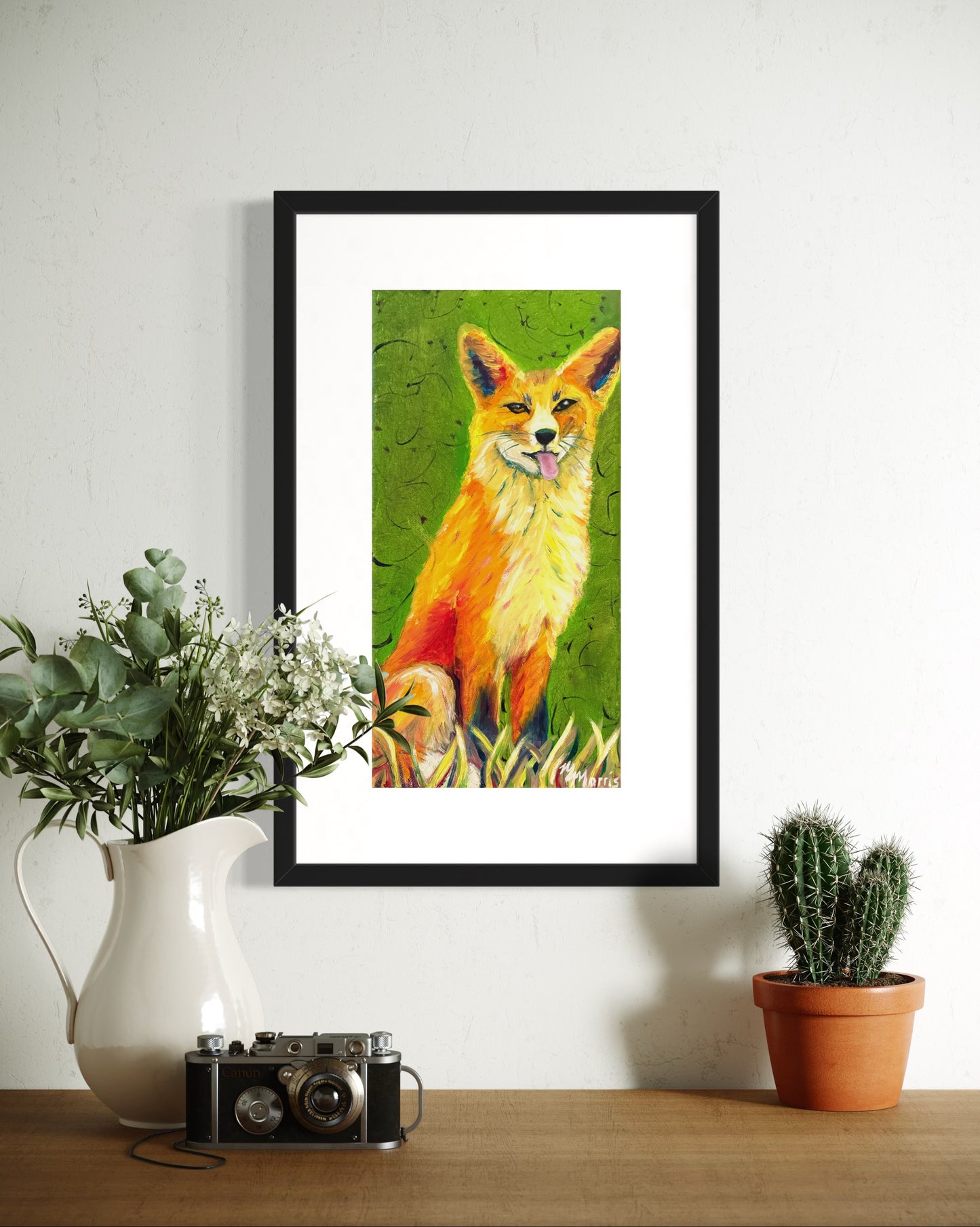 Fox: Print from original painting