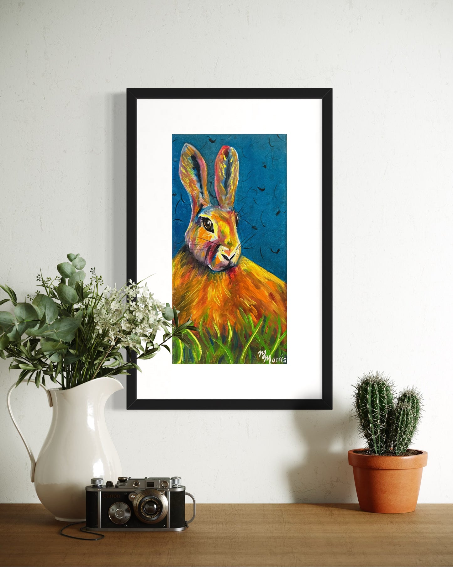 Rabbit: Print from original painting