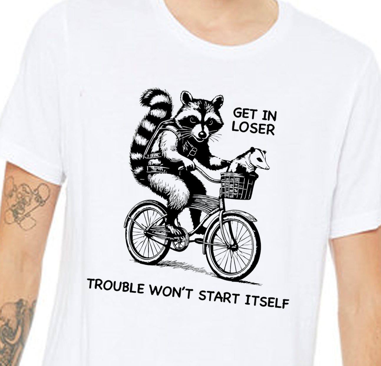 Get in Loser T-shirt: Unisex